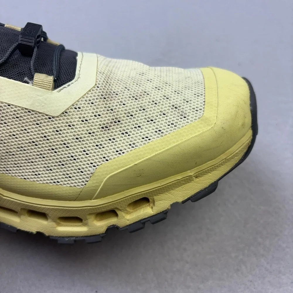 On Running Shoes Mens Size 13 Yellow Trail CloudTec Missiongrip Sneakers